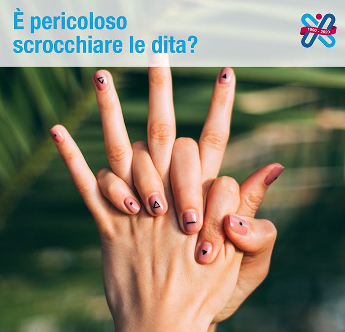 scrocchiare le dita è pericolos?