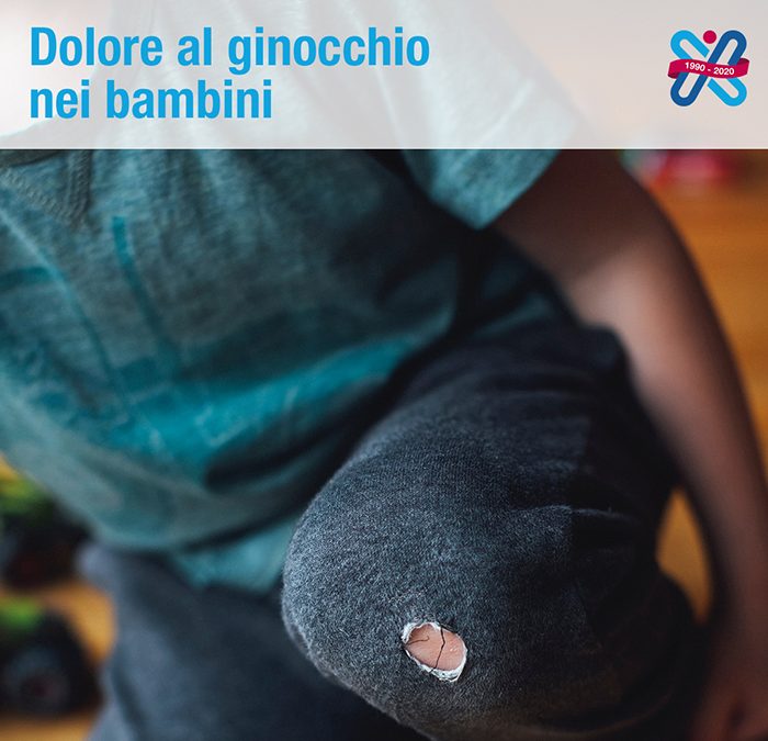 dolore al ginocchio nel bambino