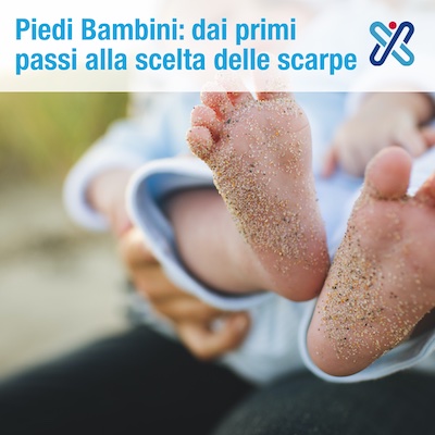 piedi dei bambini