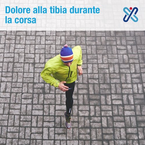 dolore tibia corsa periostio